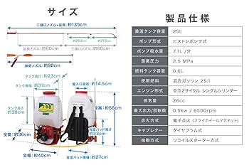 ホロ　御三家　25thスクリューダウン付き エンジンブロワー 25.4cc 強力送風機 ノズル各種＆肩掛けベルト